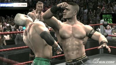 Screen ze hry WWE SmackDown vs Raw 2009 