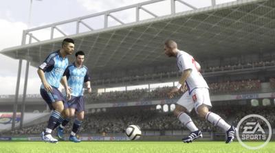 Screen ze hry FIFA Soccer 10