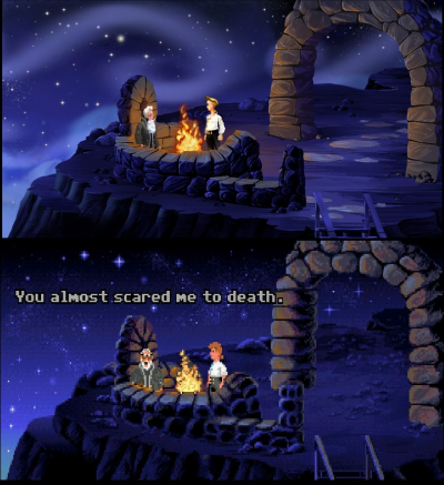 Screen ze hry Secret of Monkey Island: Special Edition