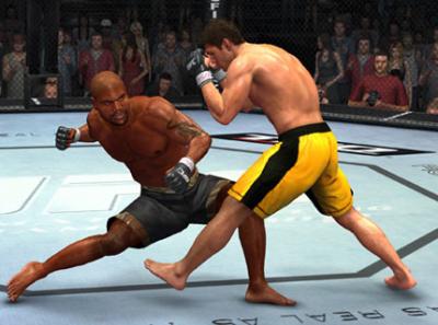 Screen ze hry UFC 2009 Undisputed