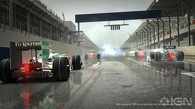 Screen ze hry F1 2010