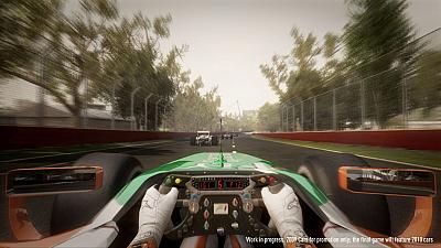 Screen ze hry F1 2010