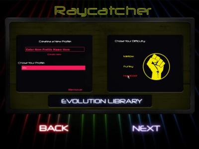 Screen ze hry Raycatcher