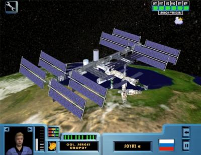 Screen ze hry SpaceStationSim
