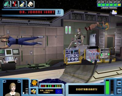 Screen ze hry SpaceStationSim