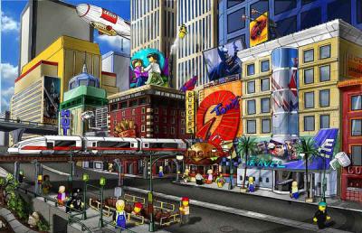 Screen ze hry LEGO Universe