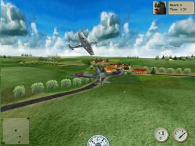 Screen ze hry Plane Arcade