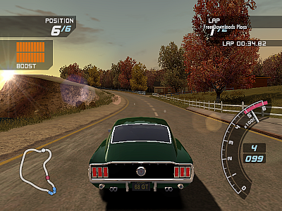 Screen ze hry Ford Racing 3