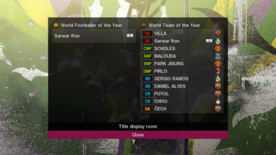 Artwork ke he Pro Evolution Soccer 2010