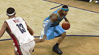 Screen ze hry NBA 2K9