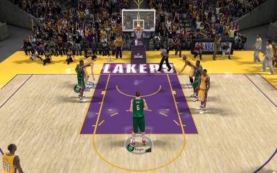 Screen ze hry NBA 2K10