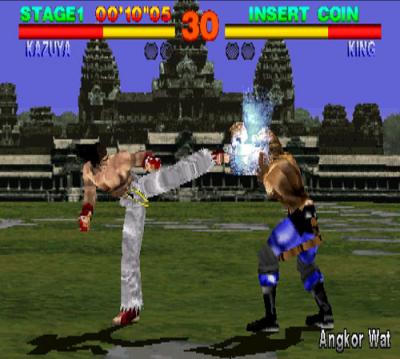 Screen ze hry Tekken