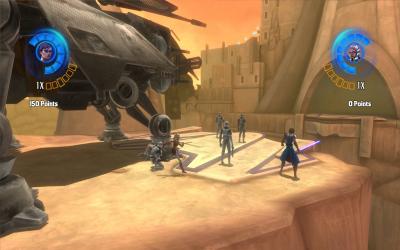 Screen ze hry Star Wars: The Clone Wars - Republic Heroes