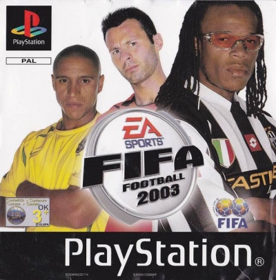 Obal hry FIFA Soccer 2003