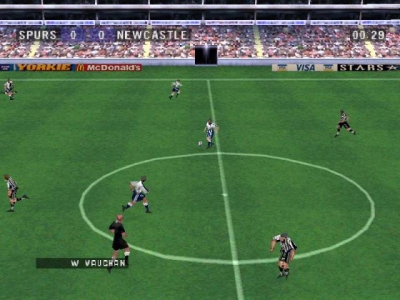Screen ze hry F.A. Premier League Football Manager 2000, The