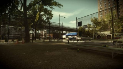 Screen ze hry NBA Street Homecourt
