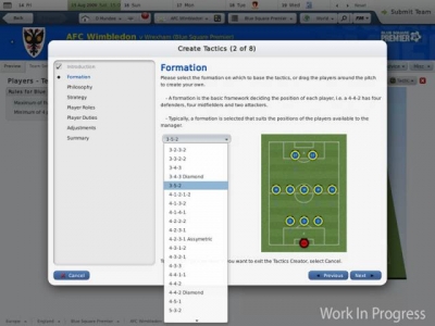 Screen ze hry Football Manager 2010