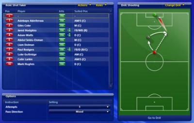 Screen ze hry Championship Manager 2010