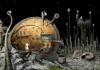 Screen ze hry Samorost 2