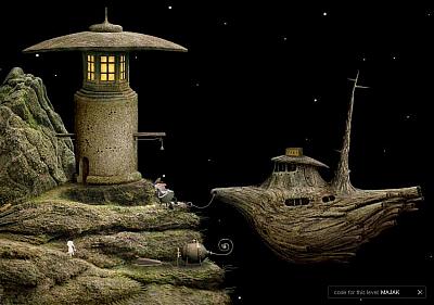 Screen ze hry Samorost 2