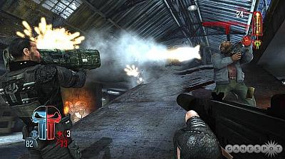 Screen ze hry The Punisher: No Mercy