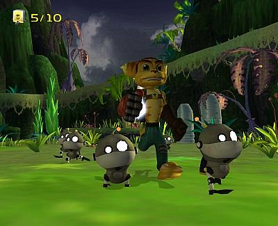 Screen ze hry Ratchet & Clank