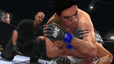 Screen ze hry UFC Undisputed 2010