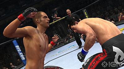 Screen ze hry UFC Undisputed 2010