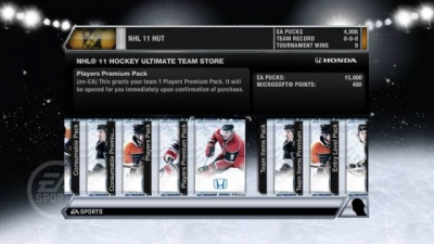 Screen ze hry NHL 11