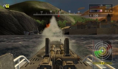 Screen ze hry Naval Assault: The Killing Tide