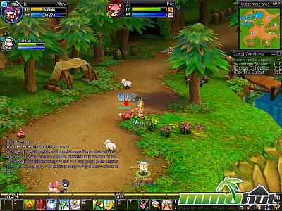 Screen ze hry NosTale