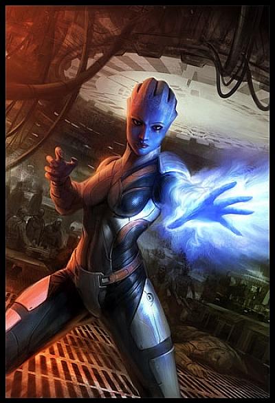 Artwork ke he Mass Effect 2: Lair of the Shadow Broker