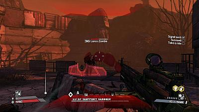 Screen ze hry Borderlands: The Zombie Island of Dr. Ned