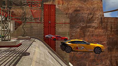 Screen ze hry TrackMania 2: Canyon