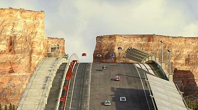 Screen ze hry TrackMania 2: Canyon