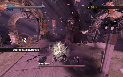 Screen ze hry Spider-Man: Shattered Dimensions