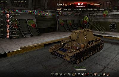 Screen ze hry World of Tanks