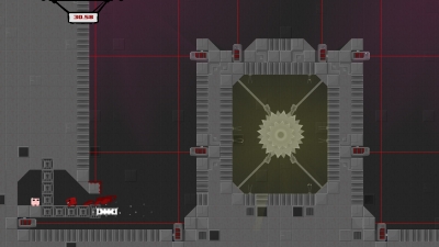 Screen ze hry Super Meat Boy