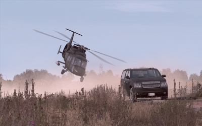 Screen ze hry ArmA II: Private Military Company