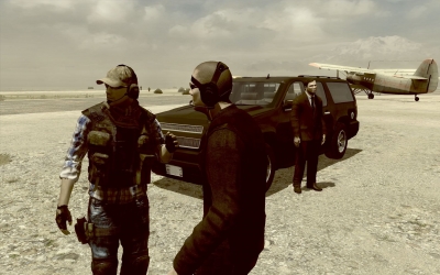 Screen ze hry ArmA II: Private Military Company