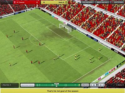 Screen ze hry Football Manager 2011