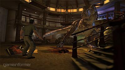 Screen ze hry Jurassic Park: The Game