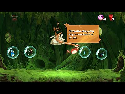 Screen ze hry Rayman Origins