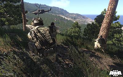 Screen ze hry Arma 3