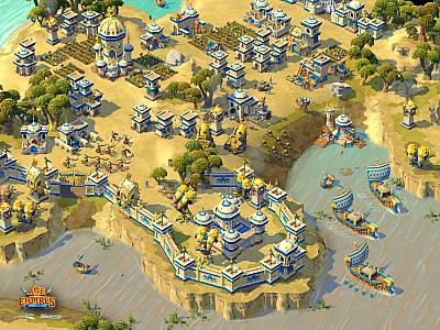 Screen ze hry Age of Empires Online