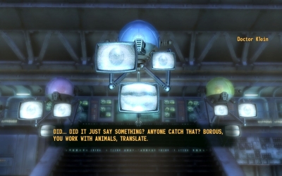 Screen ze hry Fallout New Vegas: Old World Blues