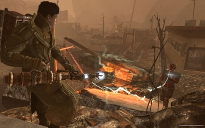 Screen ze hry Fallout New Vegas: Lonesome Road