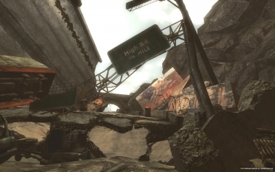 Screen ze hry Fallout New Vegas: Lonesome Road