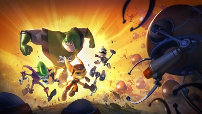 Artwork ke he Ratchet & Clank: All 4 One