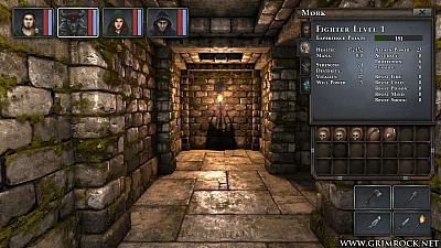 Screen ze hry Legend of Grimrock
